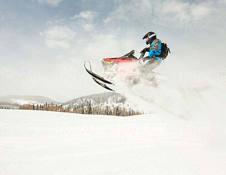 Snowmobiling in Jackson Hole