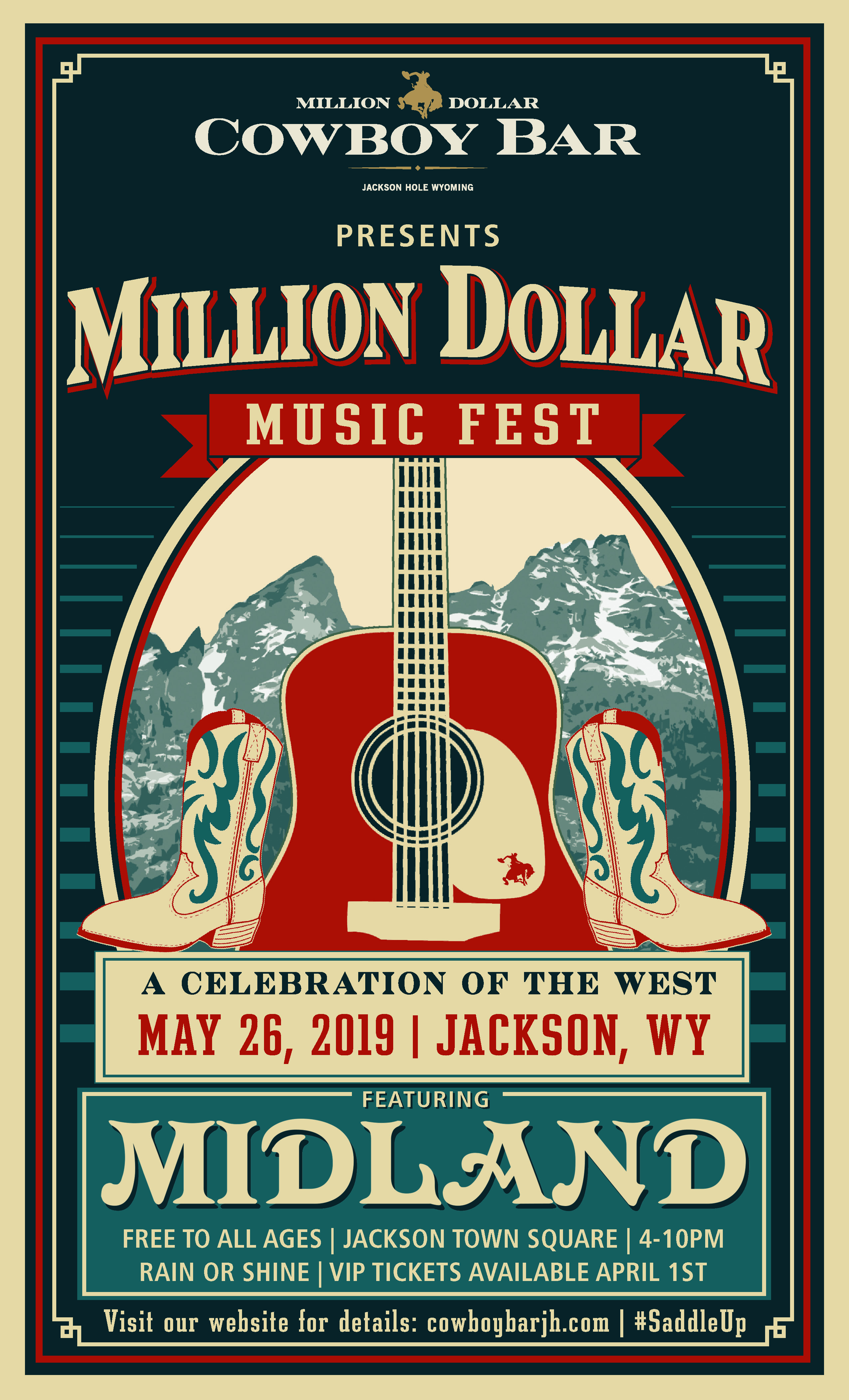 Flyer Million Dollar Music Fest 2019