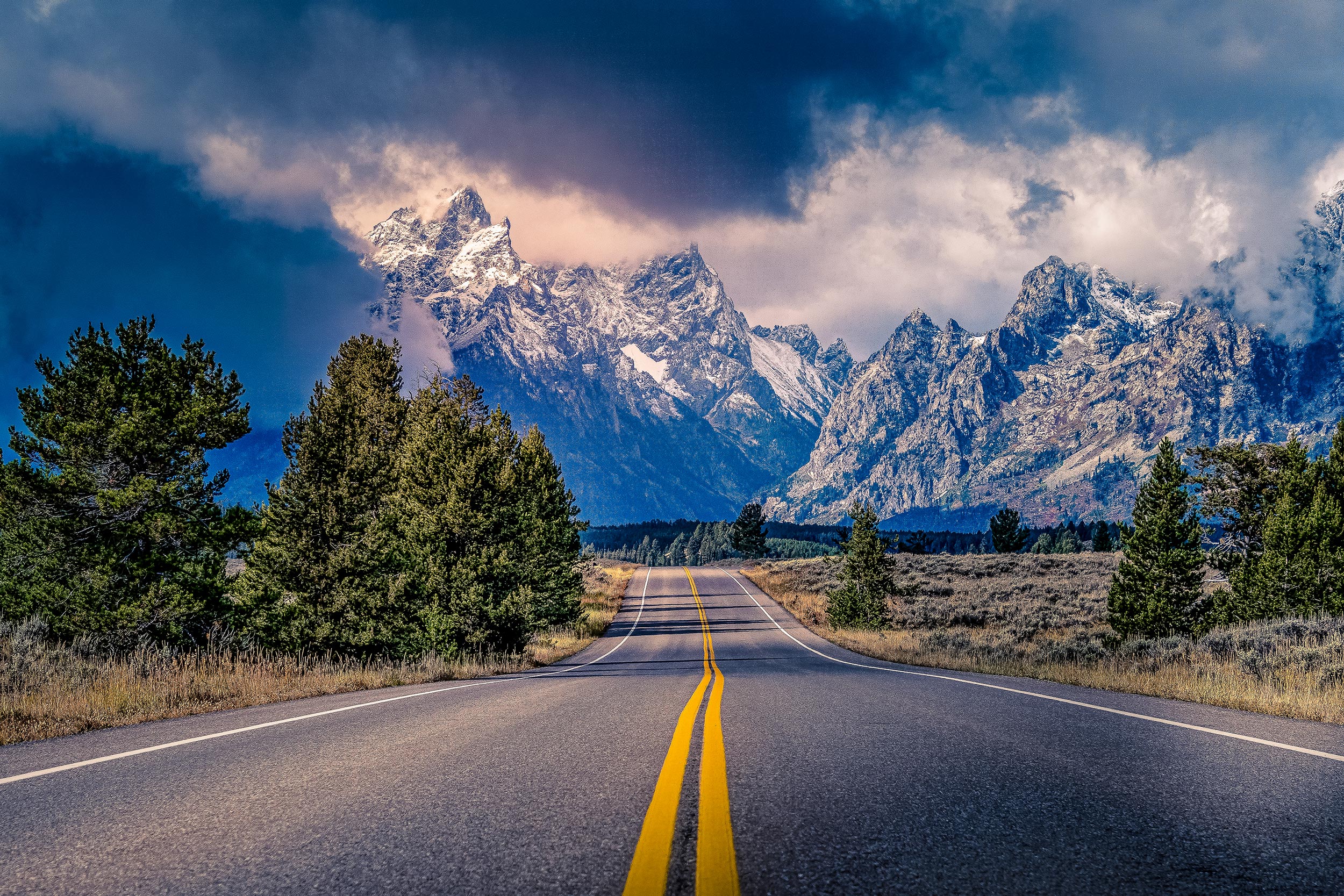 Road to the Grand Tetons