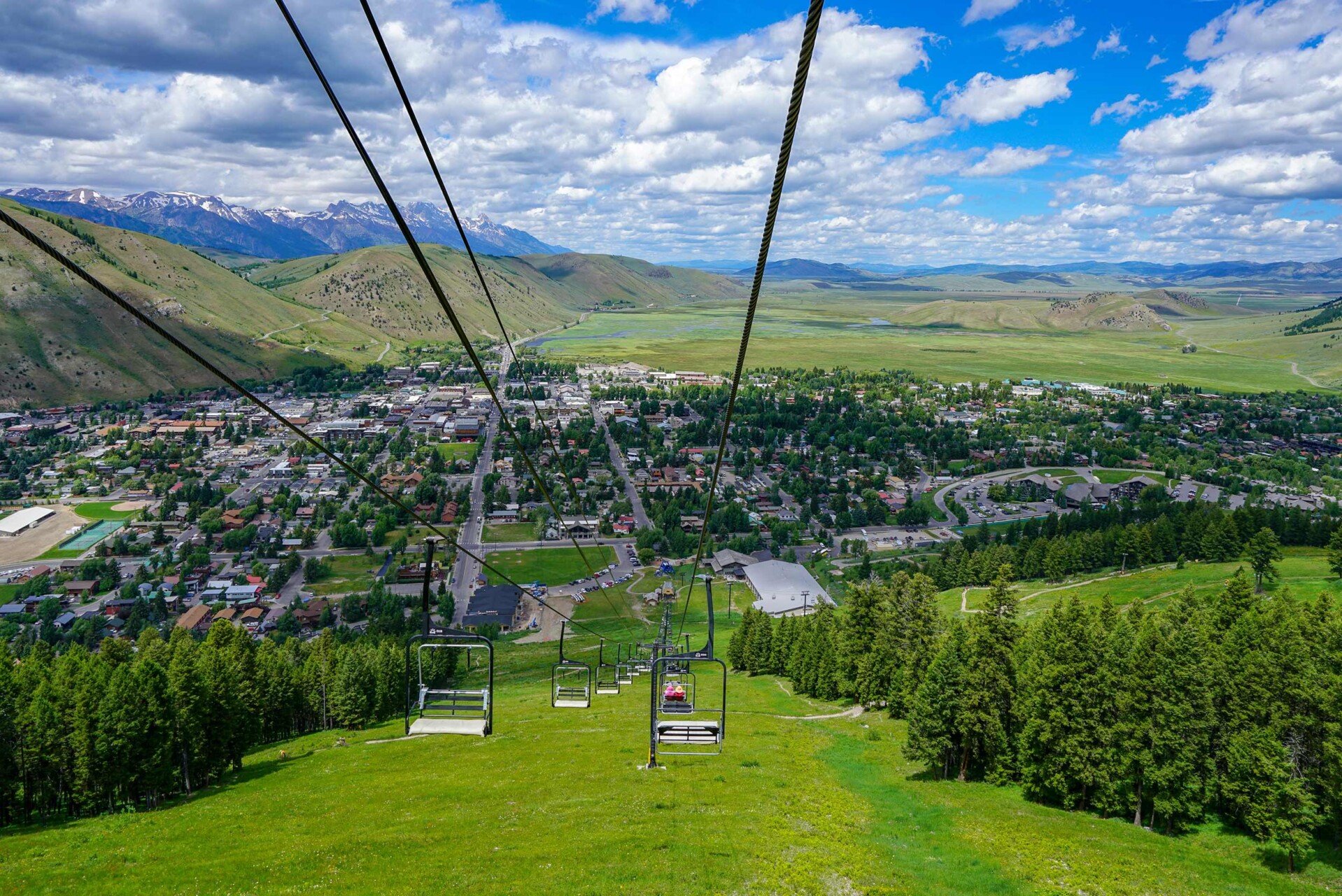 Snow King Scenic Chairlift Summer Jackson Hole