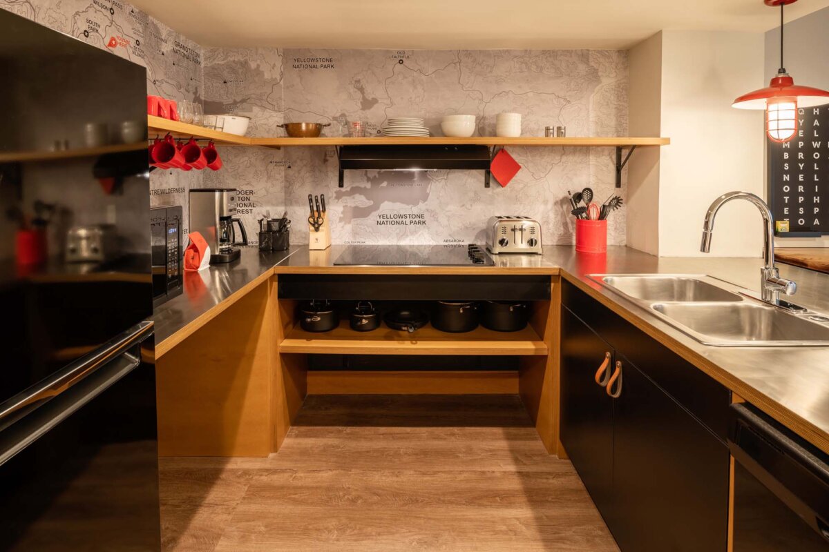 Suite Equipped Kitchen Area