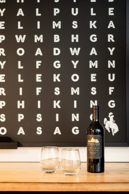 In Room Crossword Chalkboard