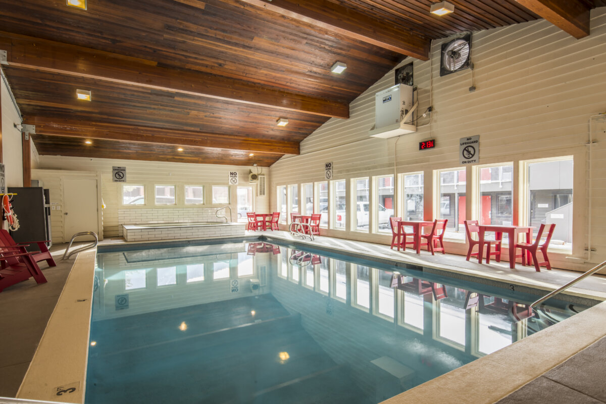 Heated Indoor Pool & Hot Tub
