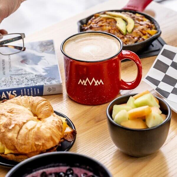 Breakfast at the Triple M Restaurant in Jackson Hole