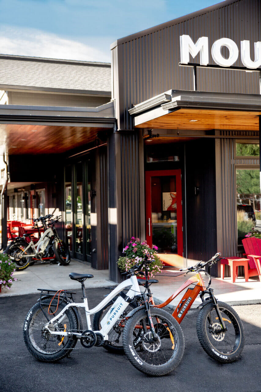 Pursuit Bikes At Mountain Modern Jackson Hole Hotel